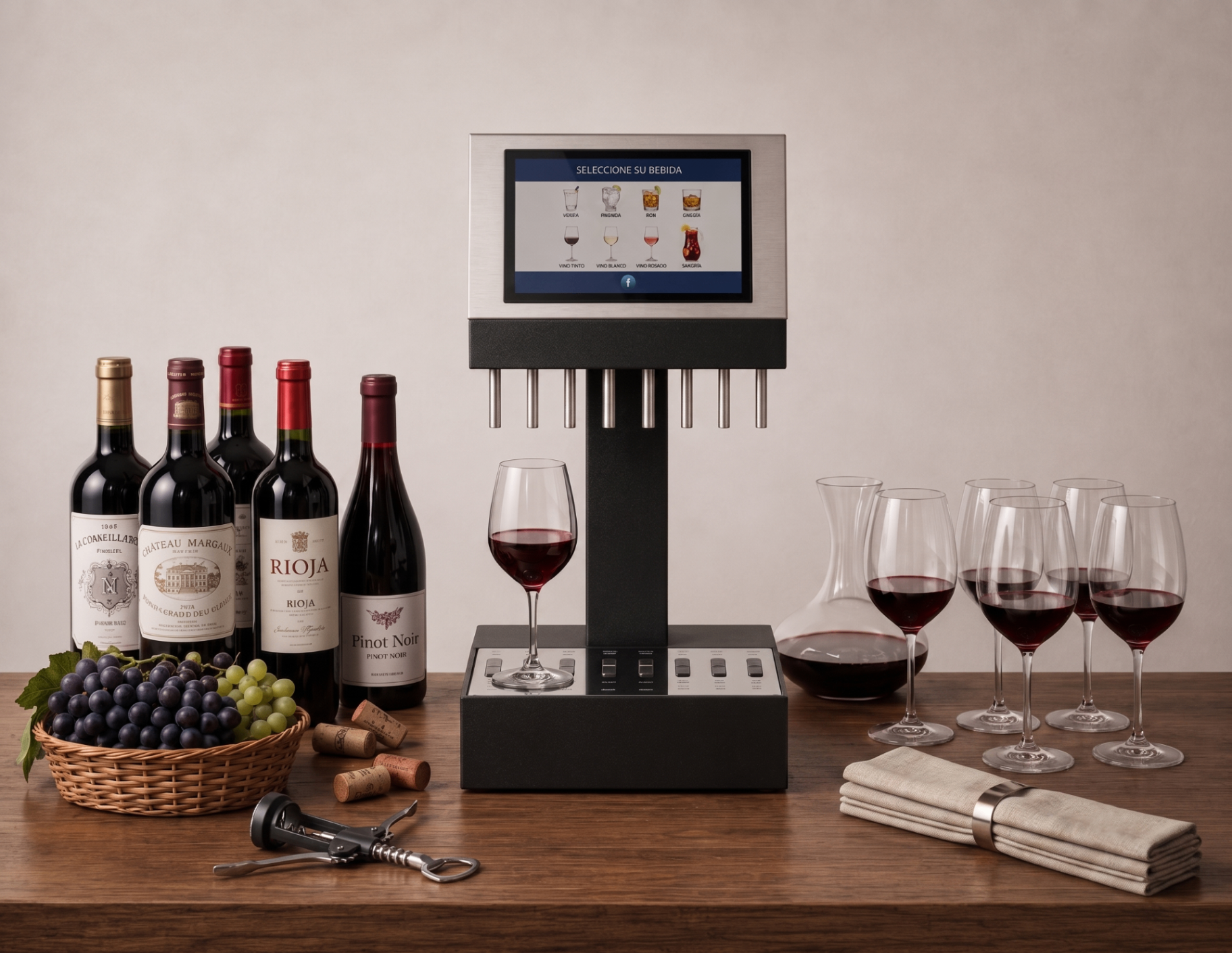 Servicio de vino
